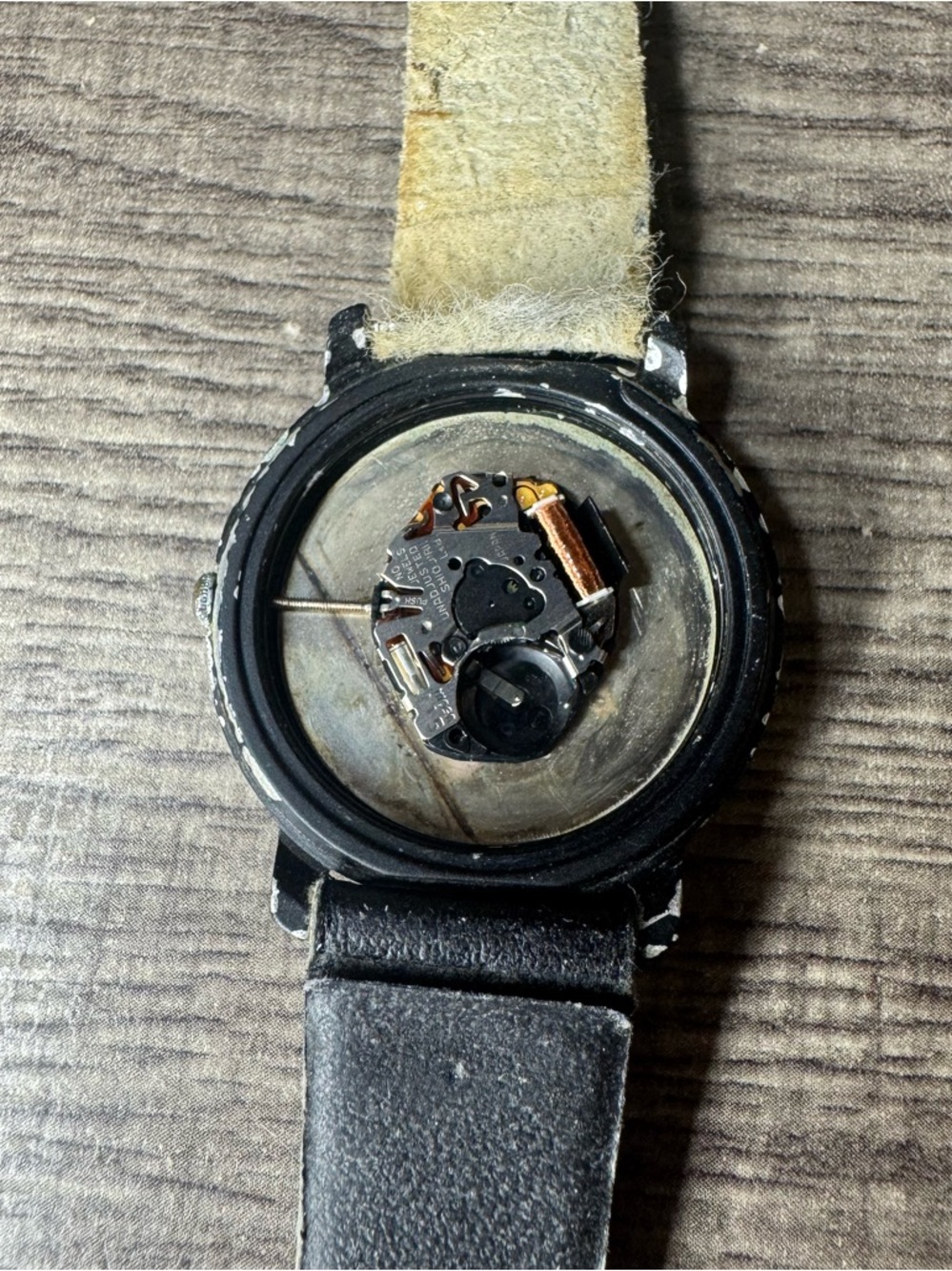 Vintage Disney Mickey & Co Pilot Aviator Watch Lotus Quartz Japan Works READ - Picture 3 of 7
